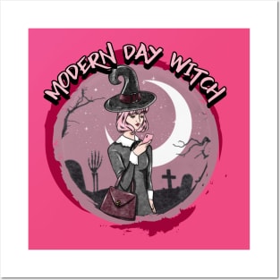 Modern Day Witch Posters and Art